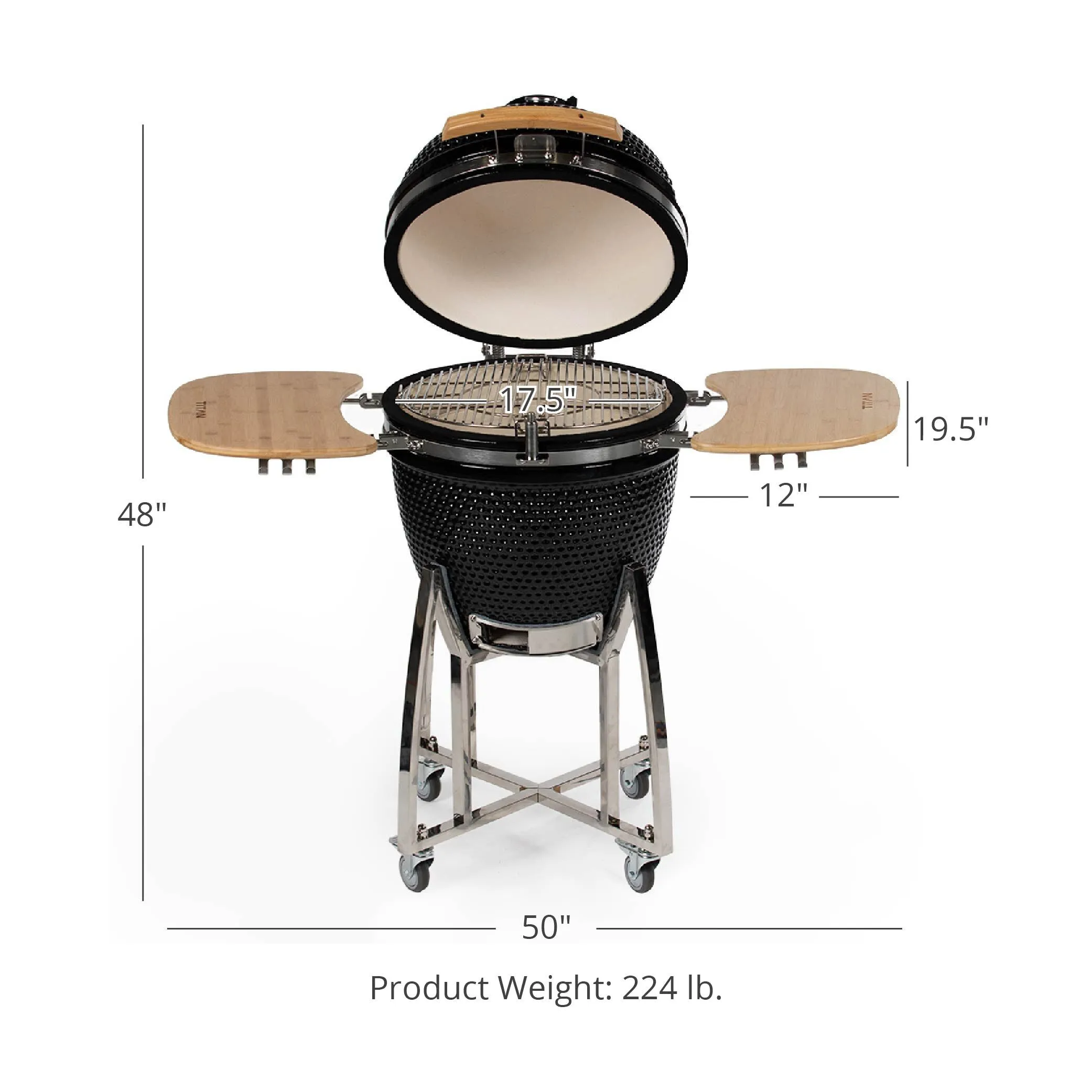 18" Kamado Grill Kit