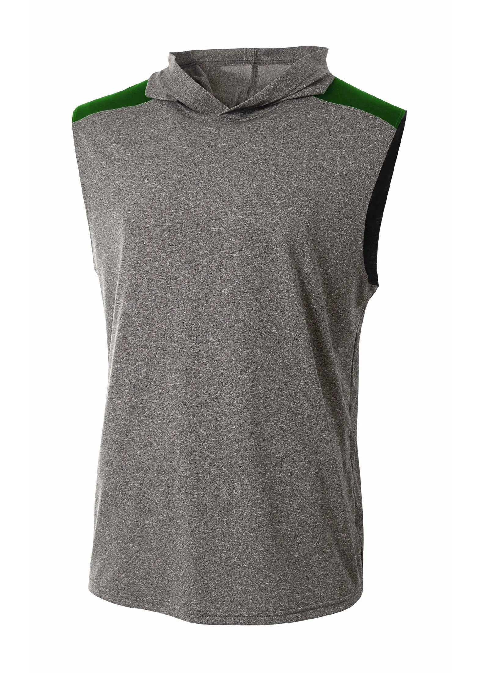 A4 Mens Tourney Sleeveless Hooded Tee