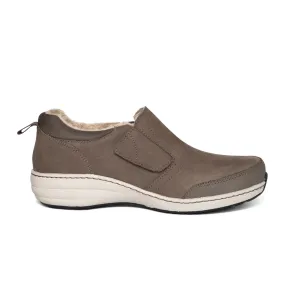 Aetrex Tyra Slip On (Women) - Warm Grey