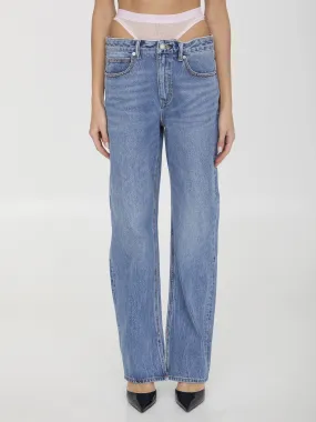 Alexander Wang Pre-styled Underwear Jeans