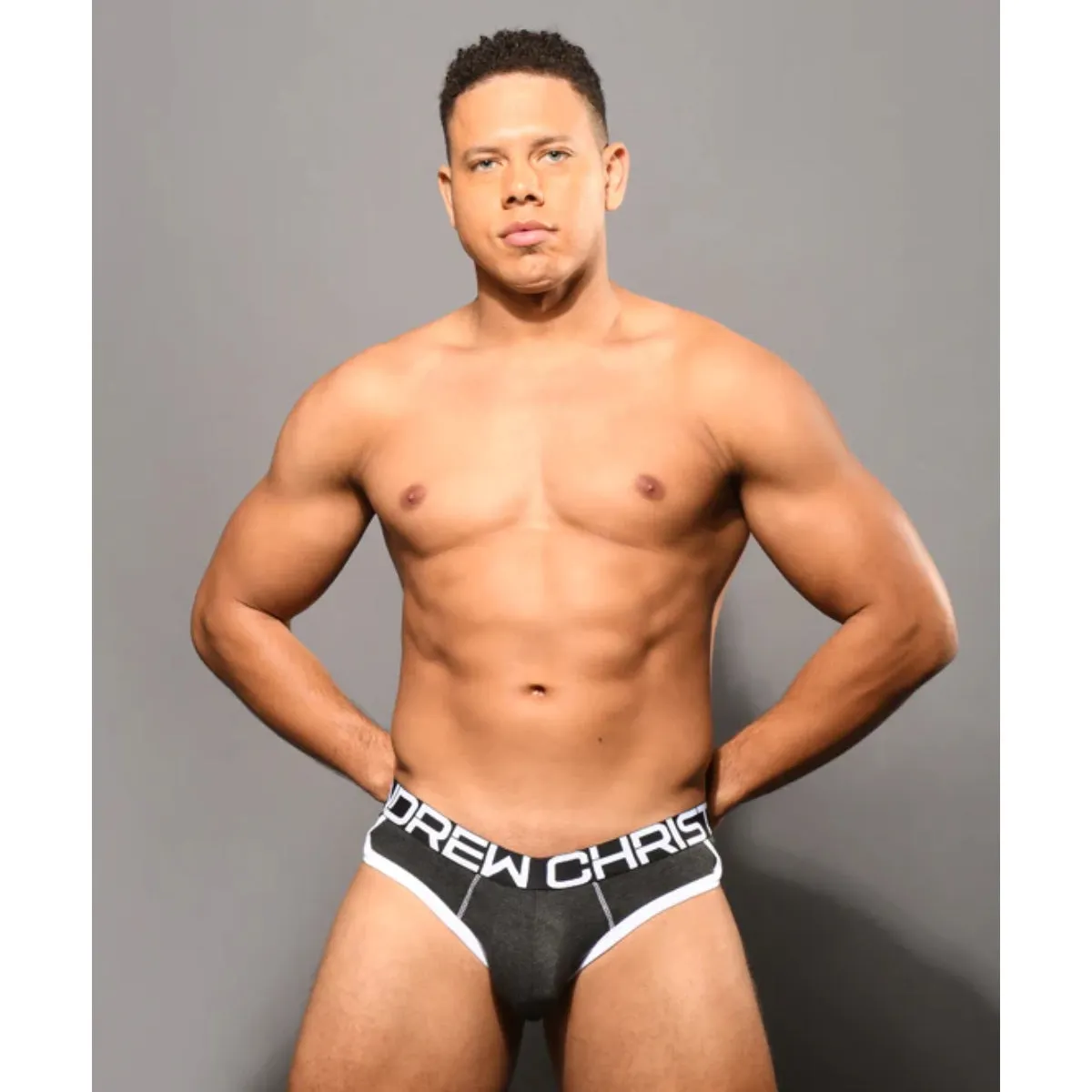 Andrew Christian CoolFlex Modal Locker Room Jock Strap Grey