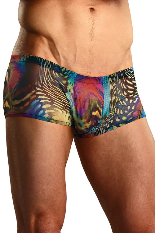 Aquarious Sheer Pouch Trunk Underwear