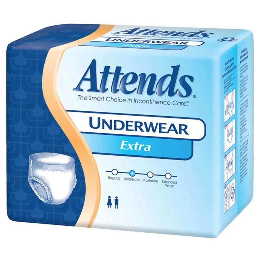 Attends AP0720 Absorbent Underwear Case of 80