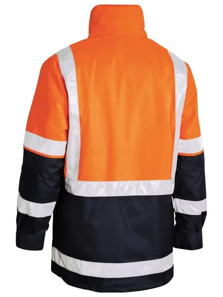 Bisley Taped 5 In 1 Rain Jacket -(BK6975)