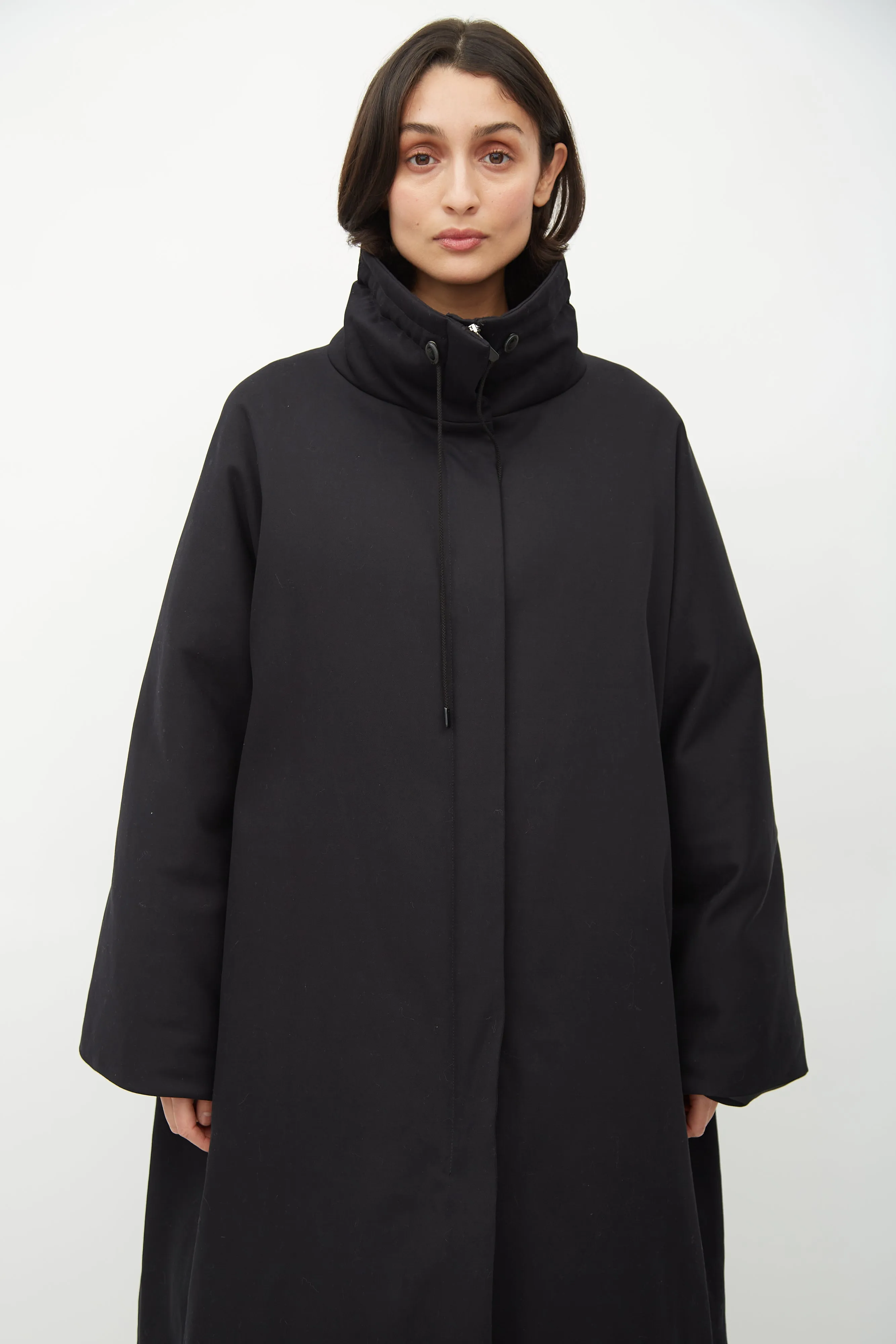 Black Reka Down Filled Coat