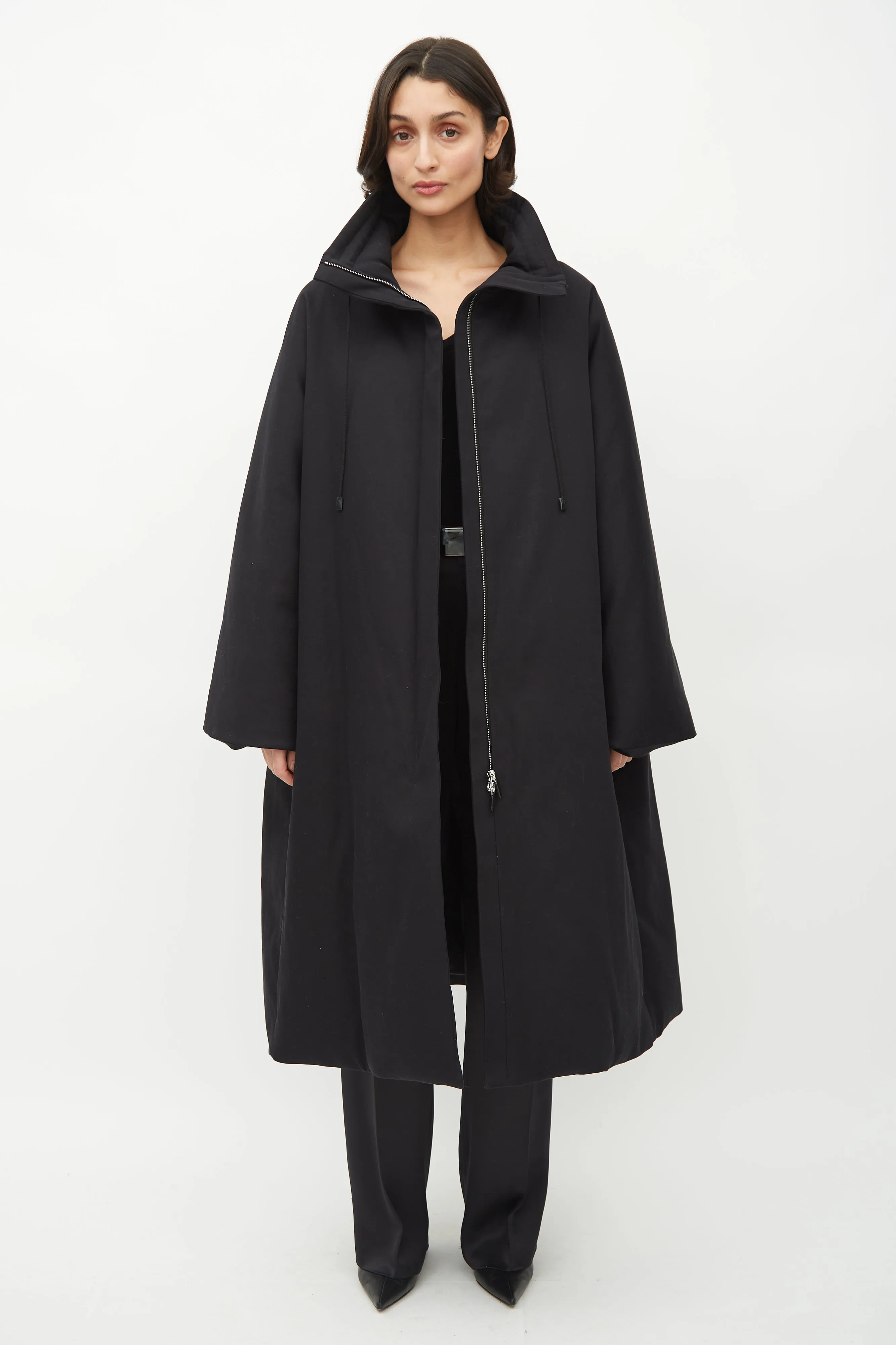 Black Reka Down Filled Coat