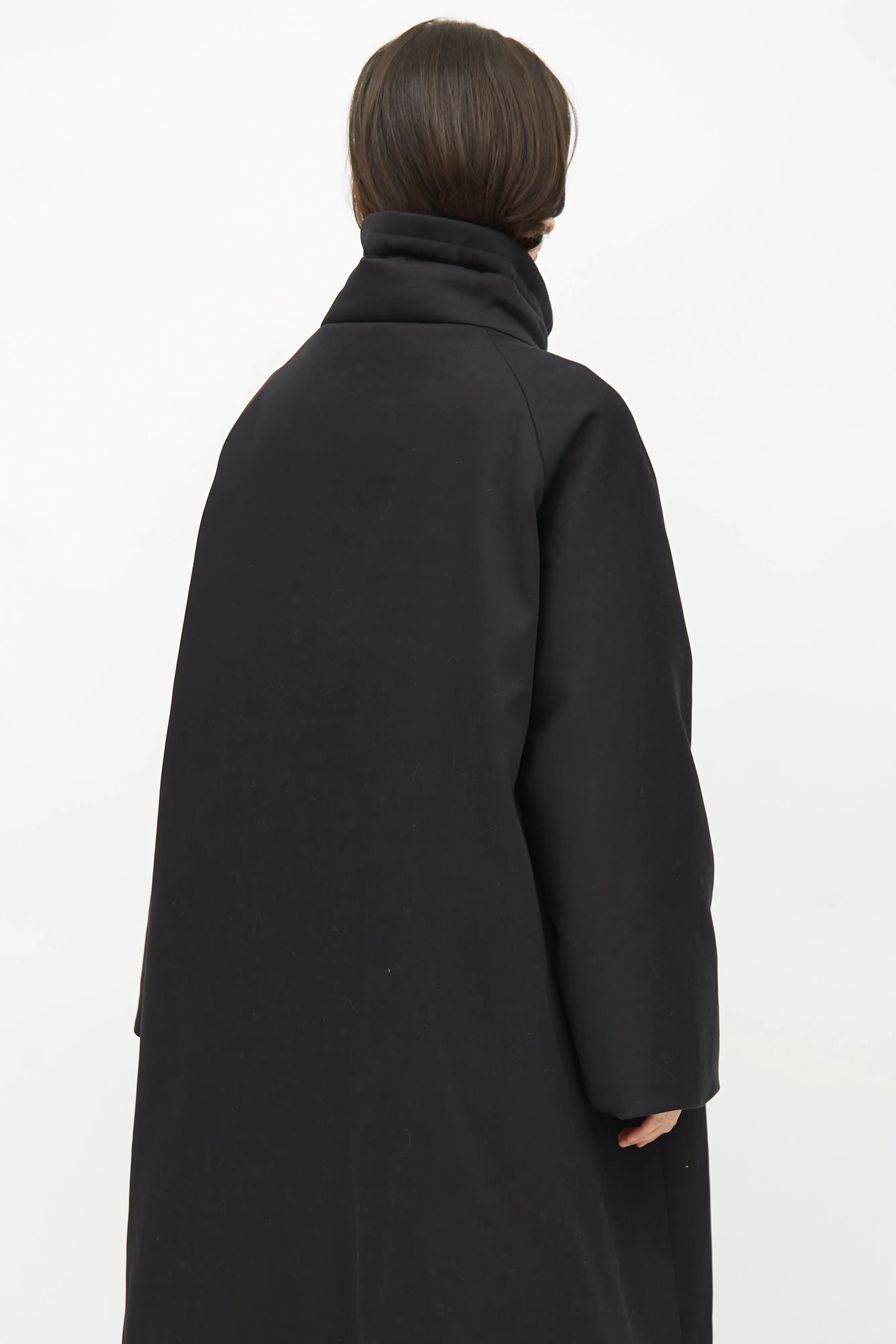 Black Reka Down Filled Coat