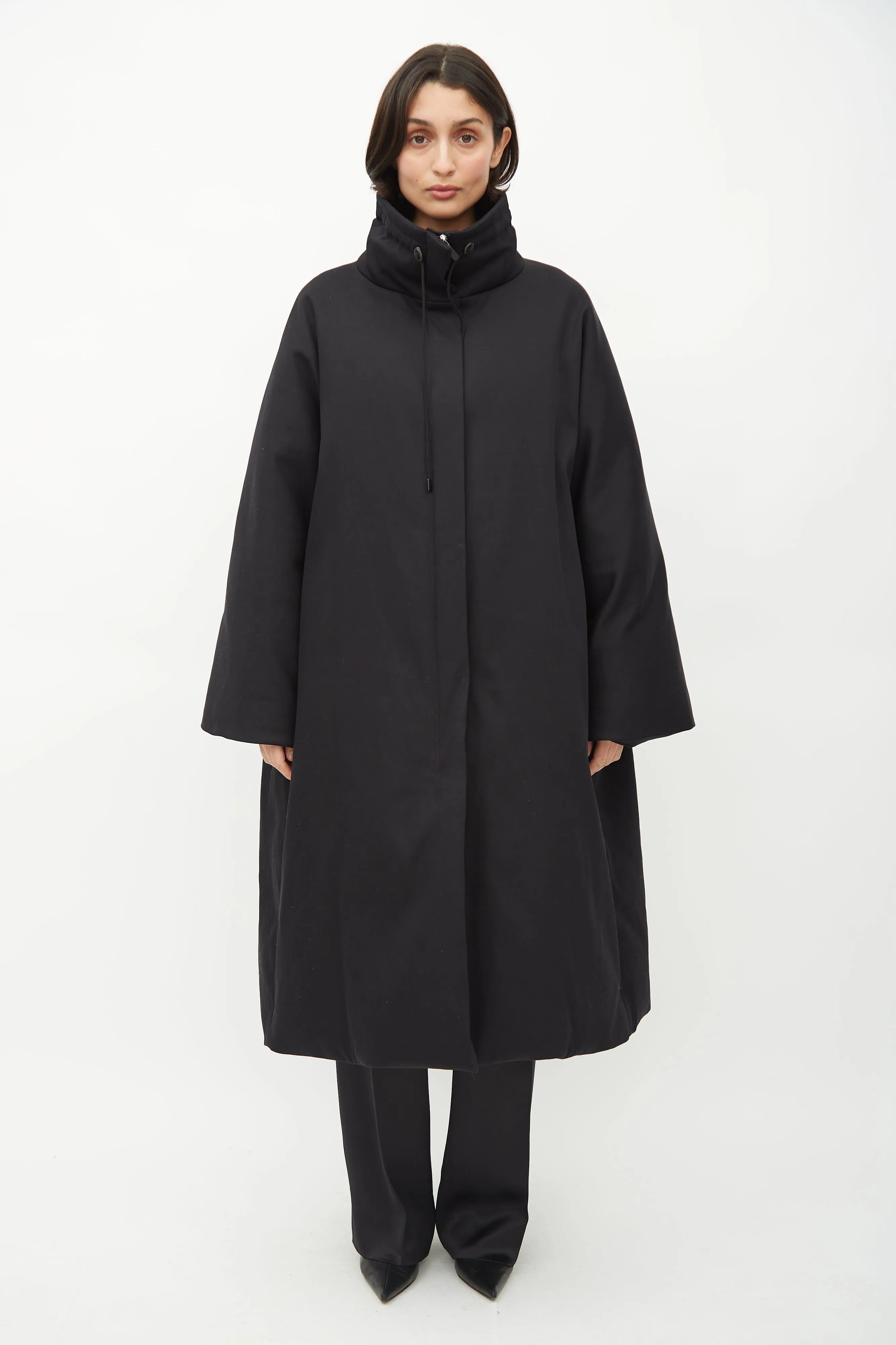 Black Reka Down Filled Coat