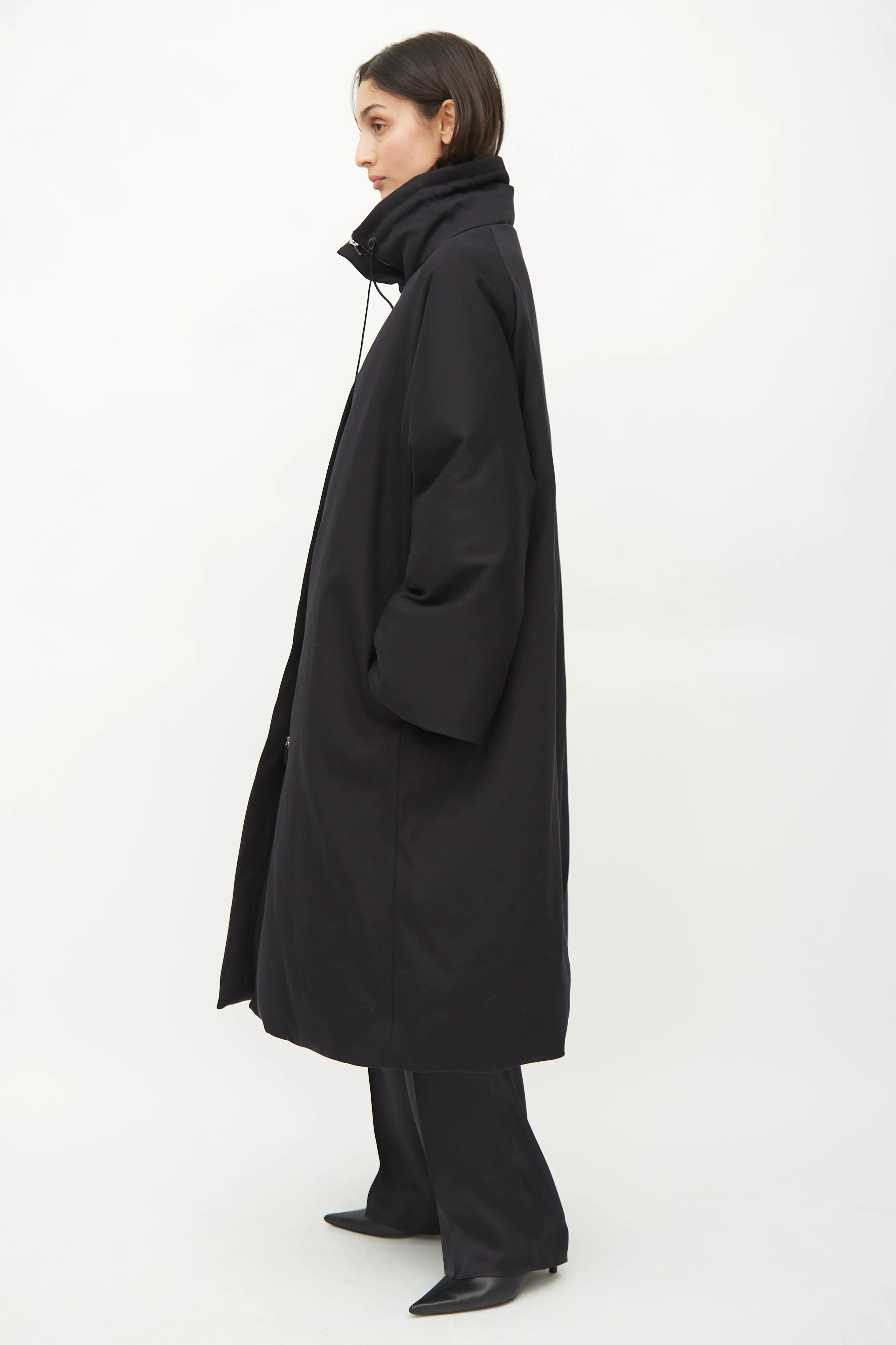 Black Reka Down Filled Coat