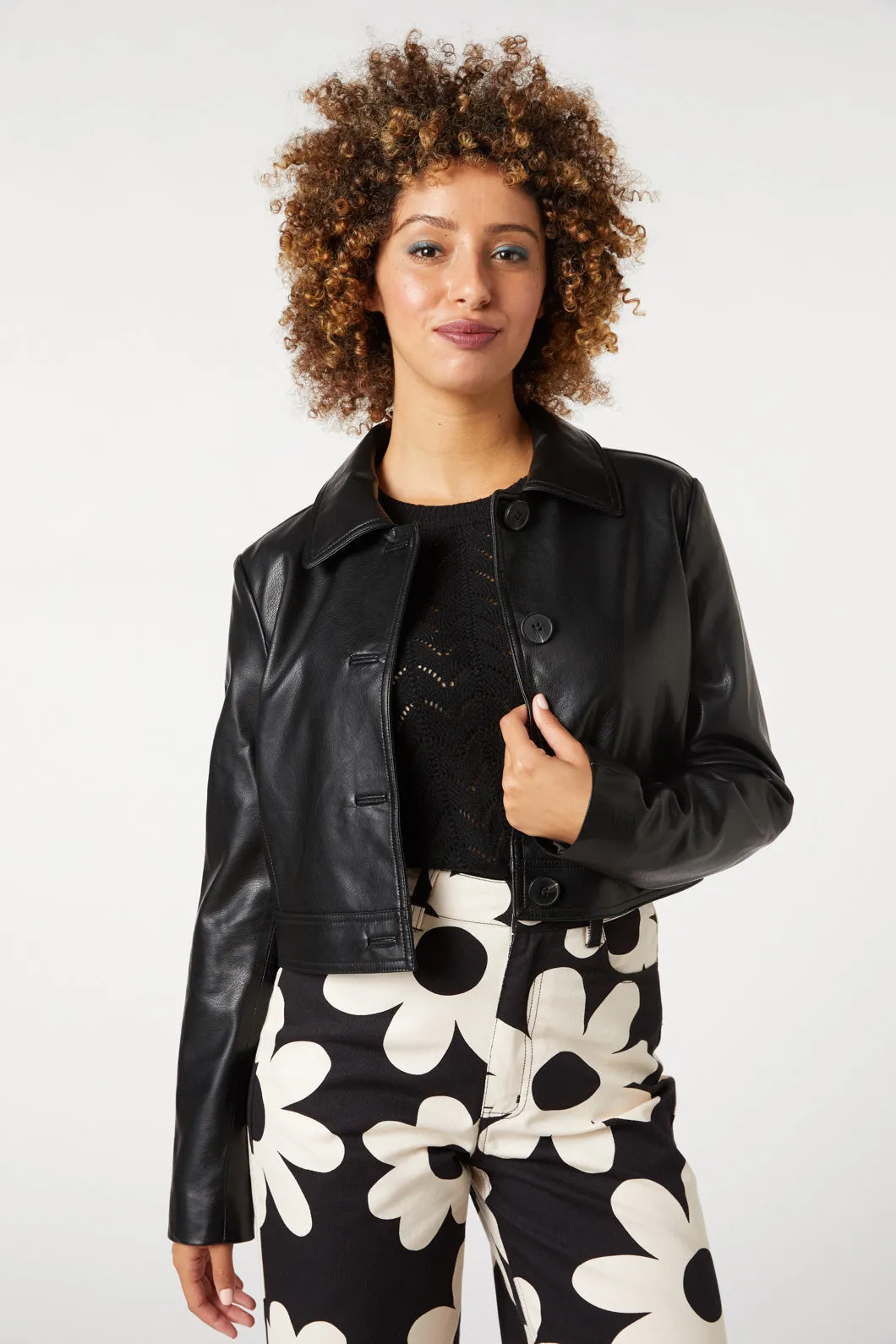 Cassidy Pleather Jacket