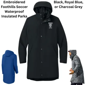 Catalina Foothills Girls Soccer Parka Jacket in Blue, Black, or Grey