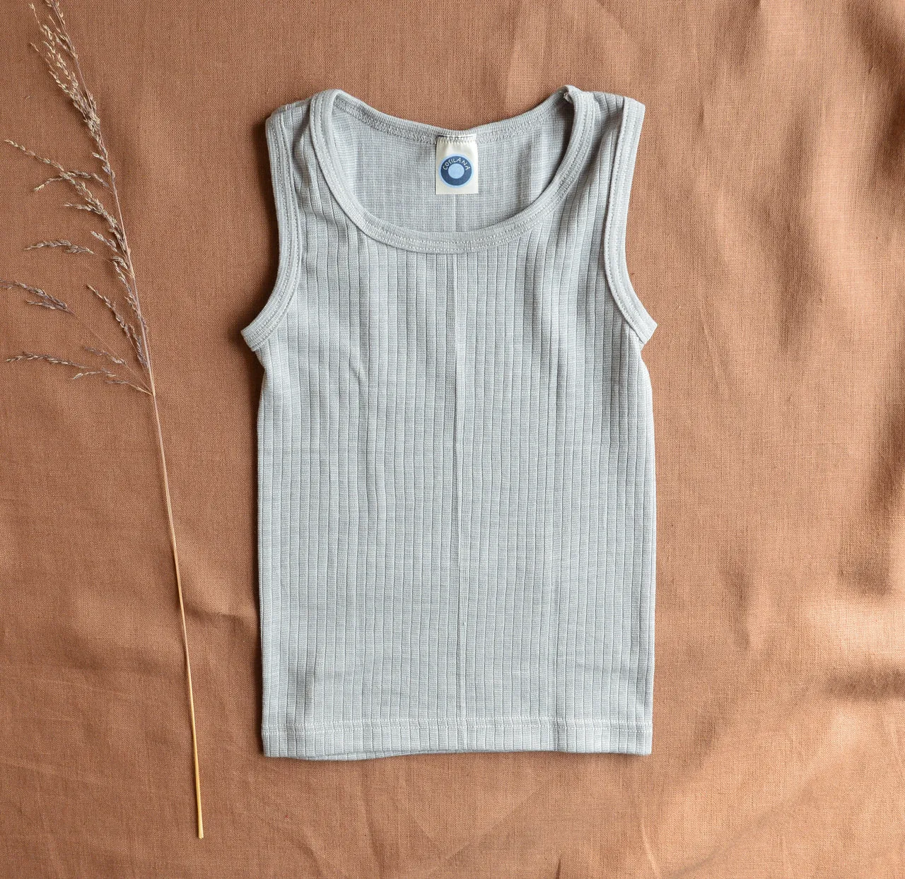 Child's Sleeveless Vest - Organic Cotton/Merino/Silk (1-12y)