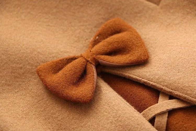 Chocolate Bun Wool Jacket