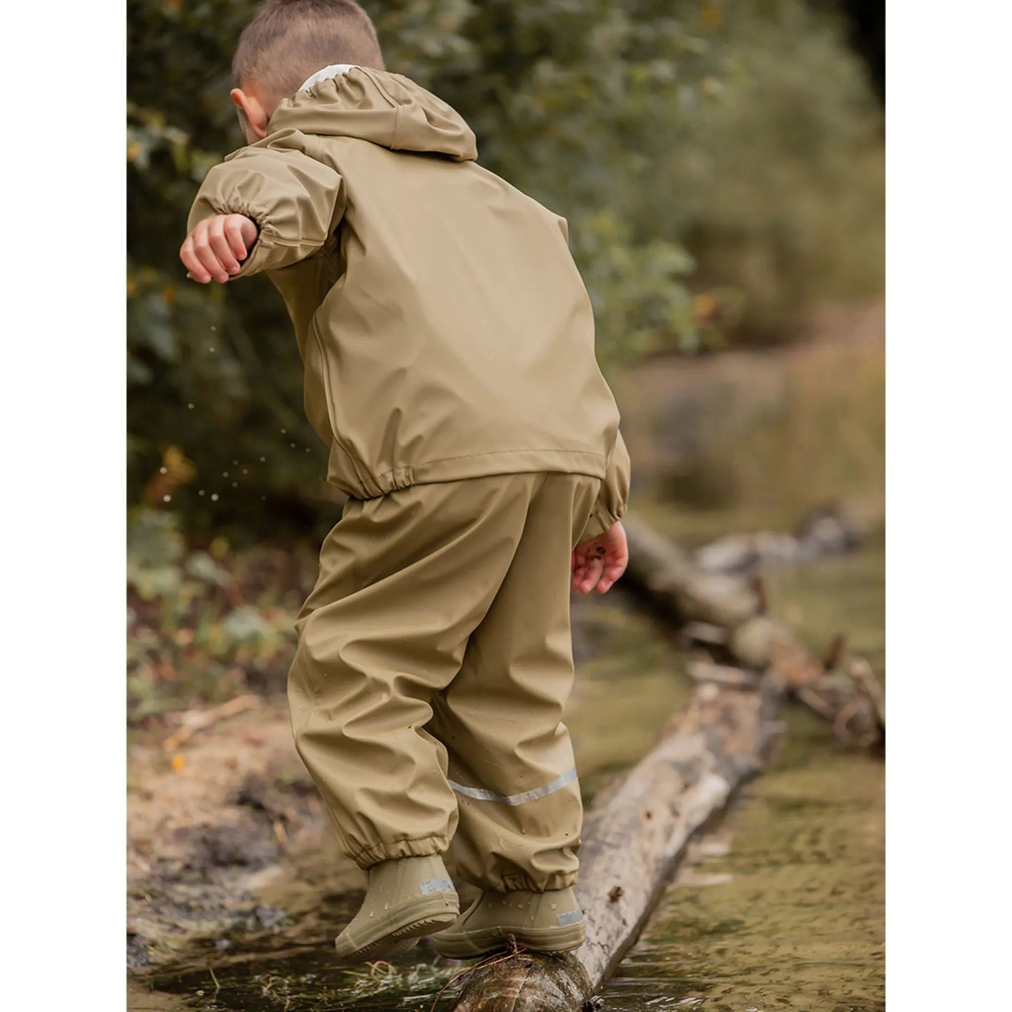 Classic Rain Suit Set - Khaki