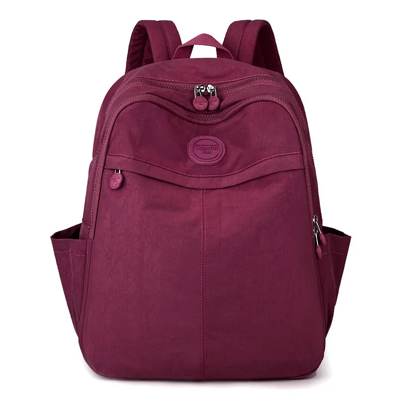 Colorful Fox New Large Capacity Backpack Women's Korean-Style Waterproof Trendy Student Schoolbag Computer Backpack