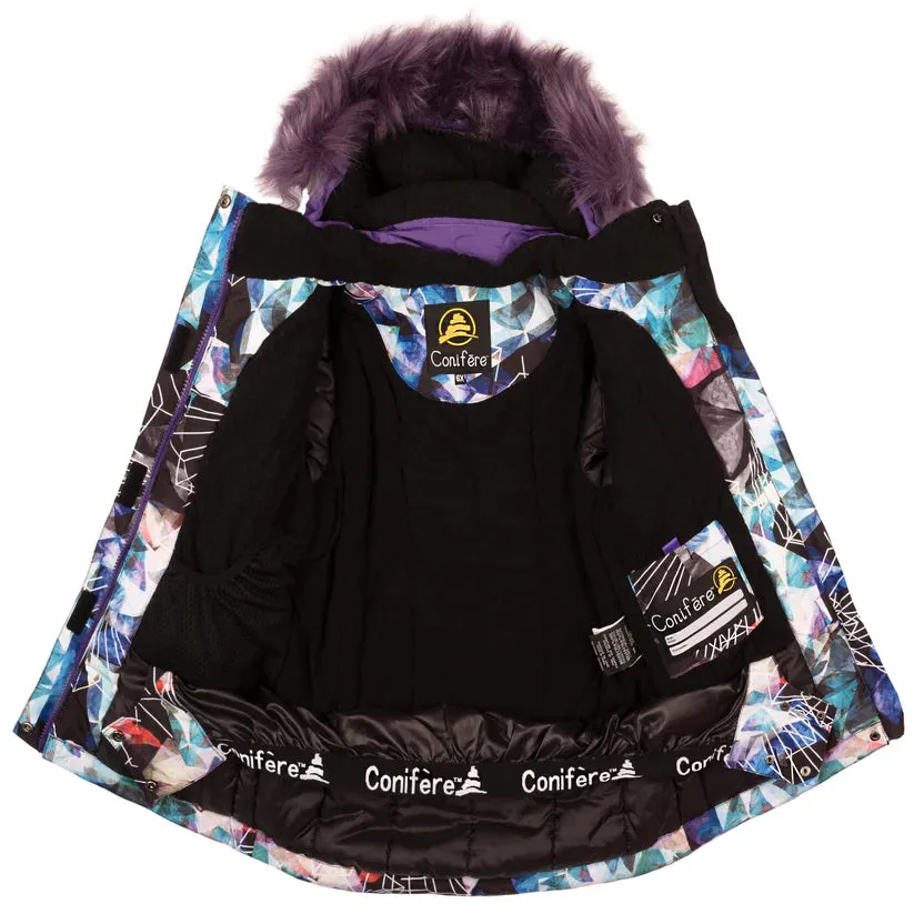 Conifere TAKLA - Girls Kaleidoscope Snowsuit - (Sizes 7 & 10)