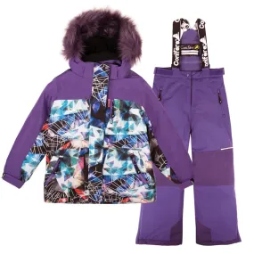 Conifere TAKLA - Girls Kaleidoscope Snowsuit - (Sizes 7 & 10)