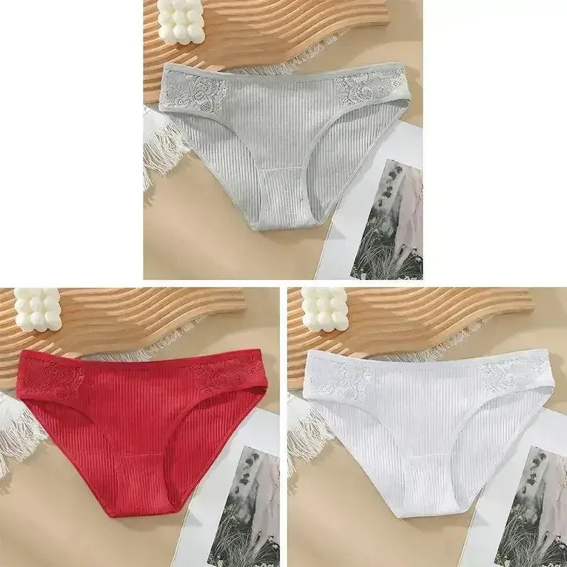 Cotton Panty Set: Soft Low-Rise Briefs - Women's Comfort Pack