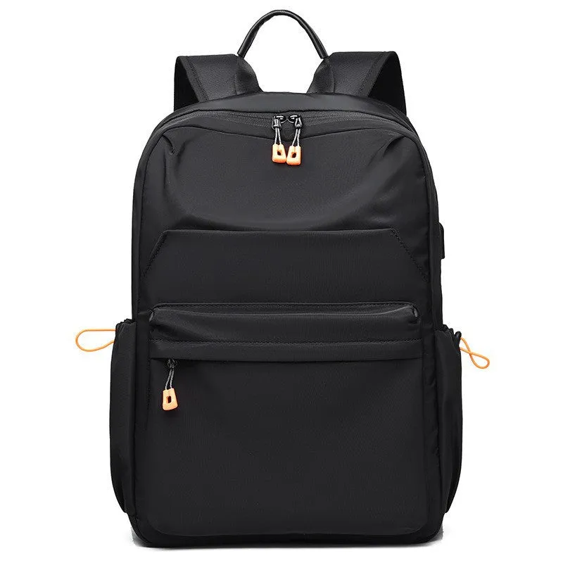 Cross-Border Casual Waterproof Backpack Korean Style Fashion Brand College Students Bag Fashion Commuter Computer Bag Travel Bag Wholesale