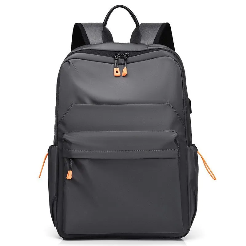 Cross-Border Casual Waterproof Backpack Korean Style Fashion Brand College Students Bag Fashion Commuter Computer Bag Travel Bag Wholesale