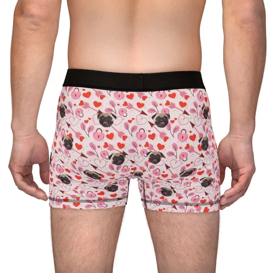 Custom Men Boxer Valentines Special