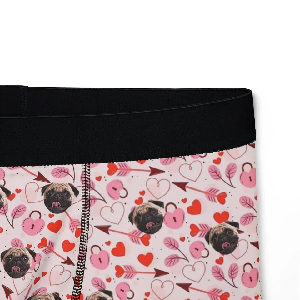 Custom Men Boxer Valentines Special