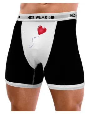 Cute Red Heart Balloon Mens Boxer Brief Underwear