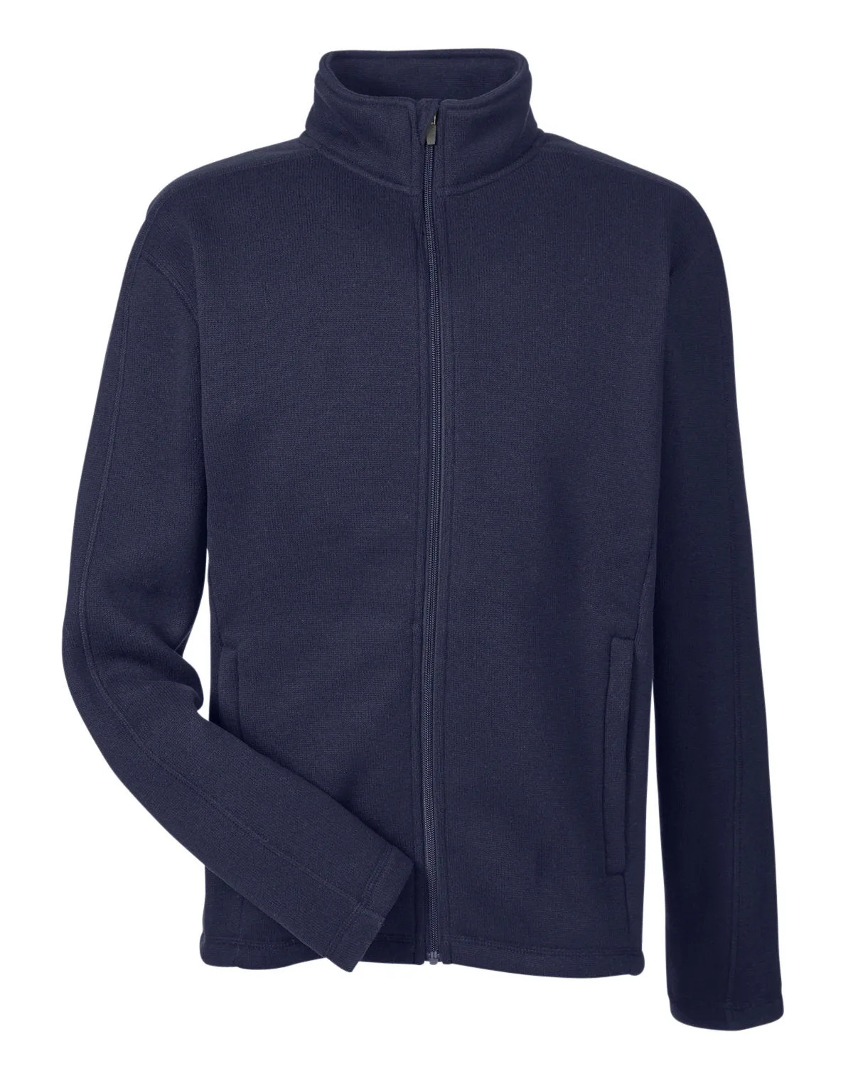 Devon & Jones Men's Bristol Full-Zip Sweater Fleece Jacket