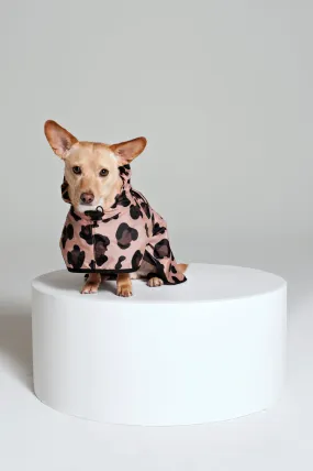 Dog Rain Poncho Pink Panther