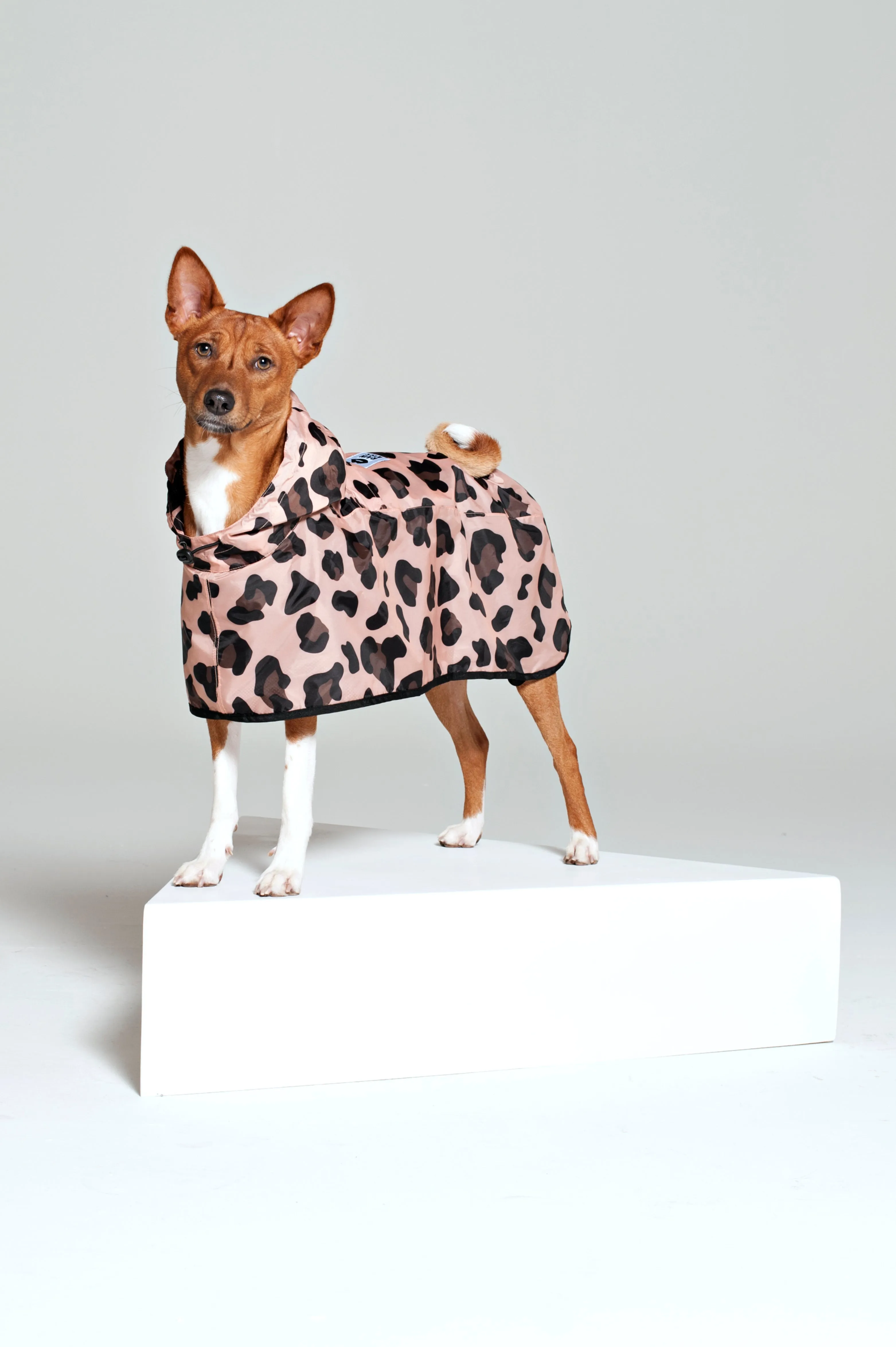 Dog Rain Poncho Pink Panther