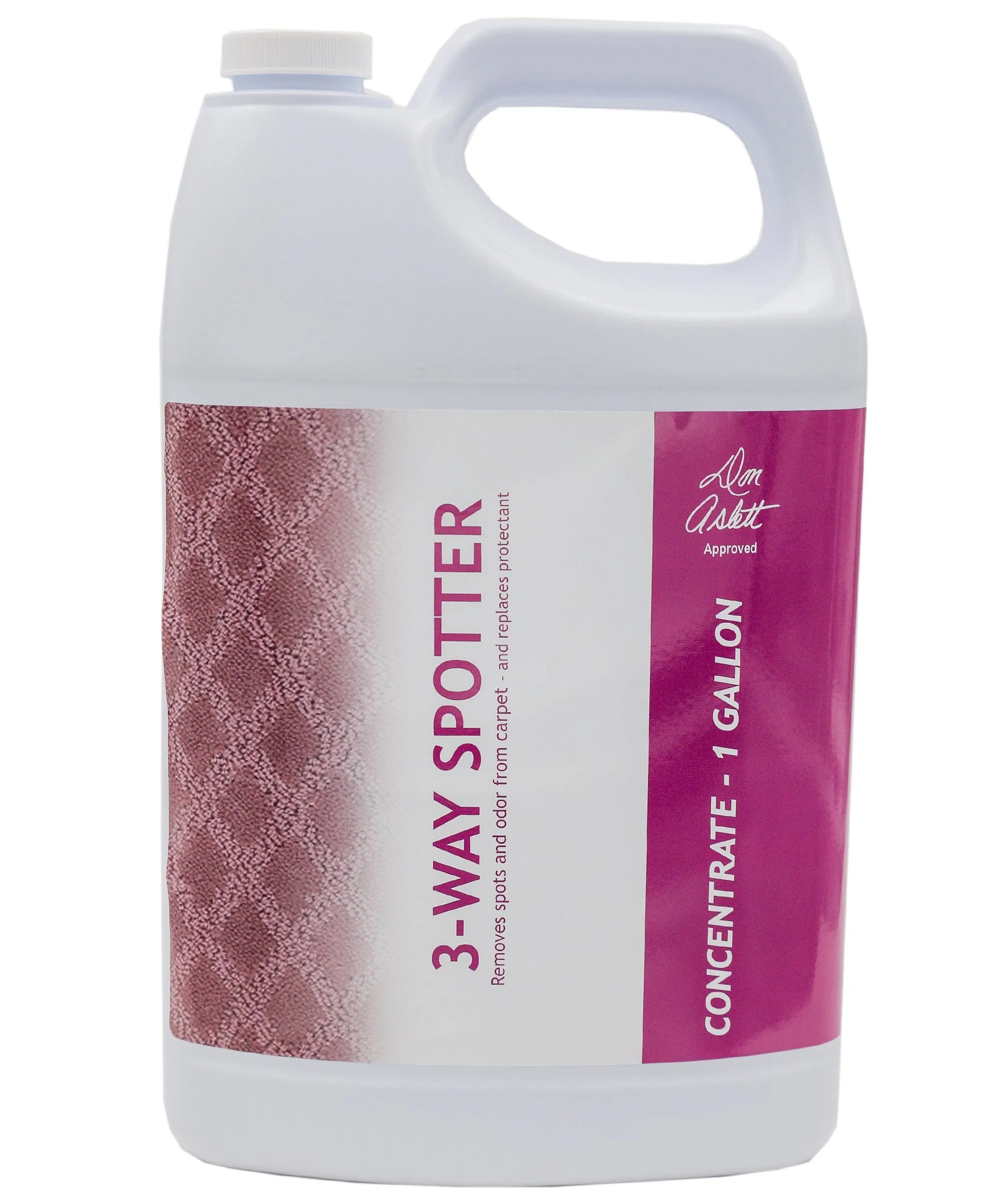 Don Aslett 3-Way Spotter Gallon - Removes Spots And Odor From Carpet