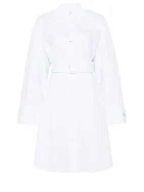 Double Wrap Trench Dress