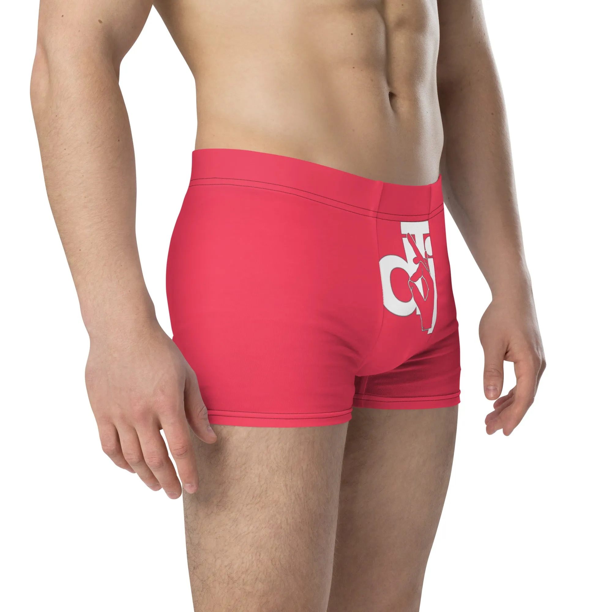 dti Two logo Radical Red Boxer Briefs