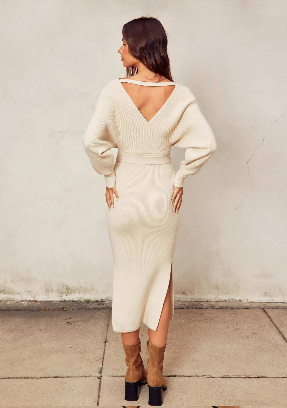 Easy To Love Knitted Midi Dress