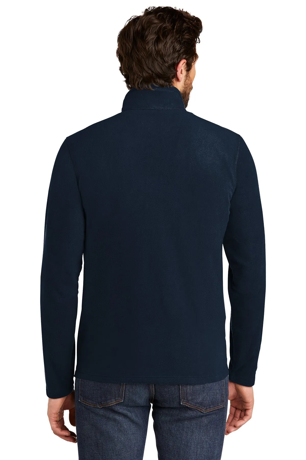 Eddie Bauer Custom Microfleece Jackets, Navy