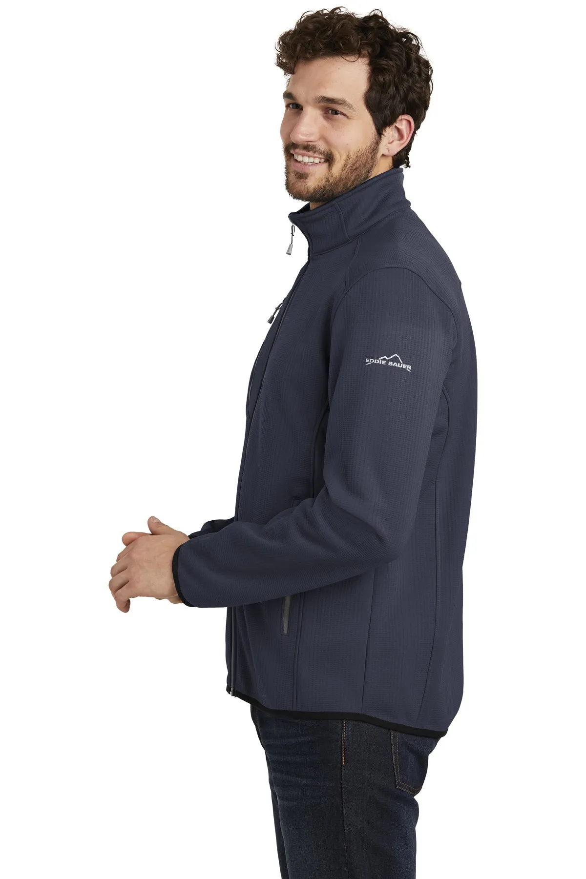 Eddie Bauer Dash Customized Fleece Jackets, River Blue