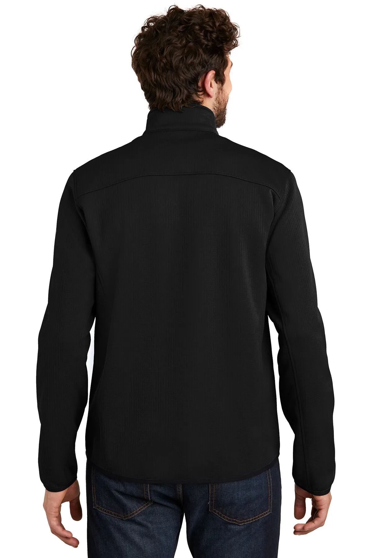 Eddie Bauer Dash Customized Full-Zip Fleece Jackets, Black