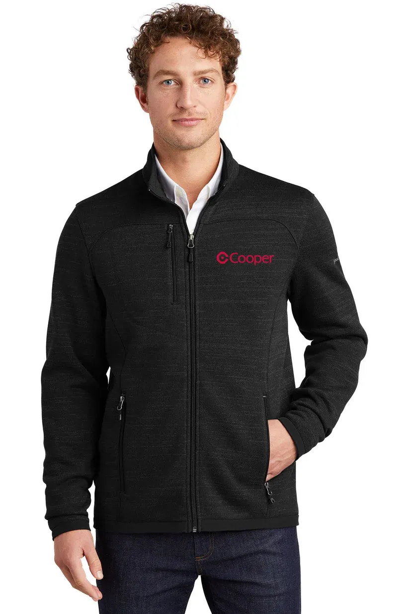 Eddie Bauer Fleece Jacket, Black [Cooper Healthcare Addiction Med]