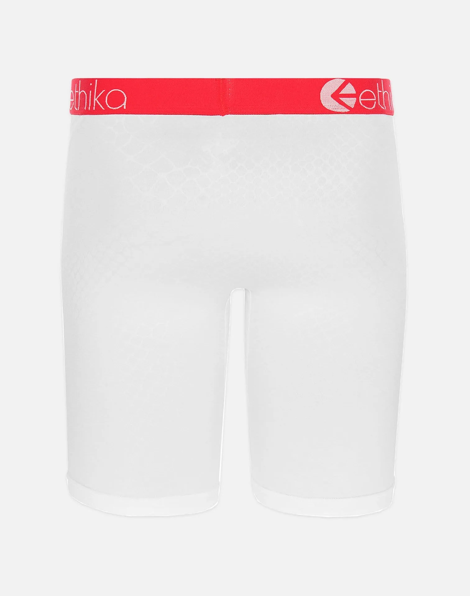 Ethika EMBOSSED WHITE PYTHON STAPLE BOXER BRIEFS