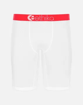 Ethika EMBOSSED WHITE PYTHON STAPLE BOXER BRIEFS