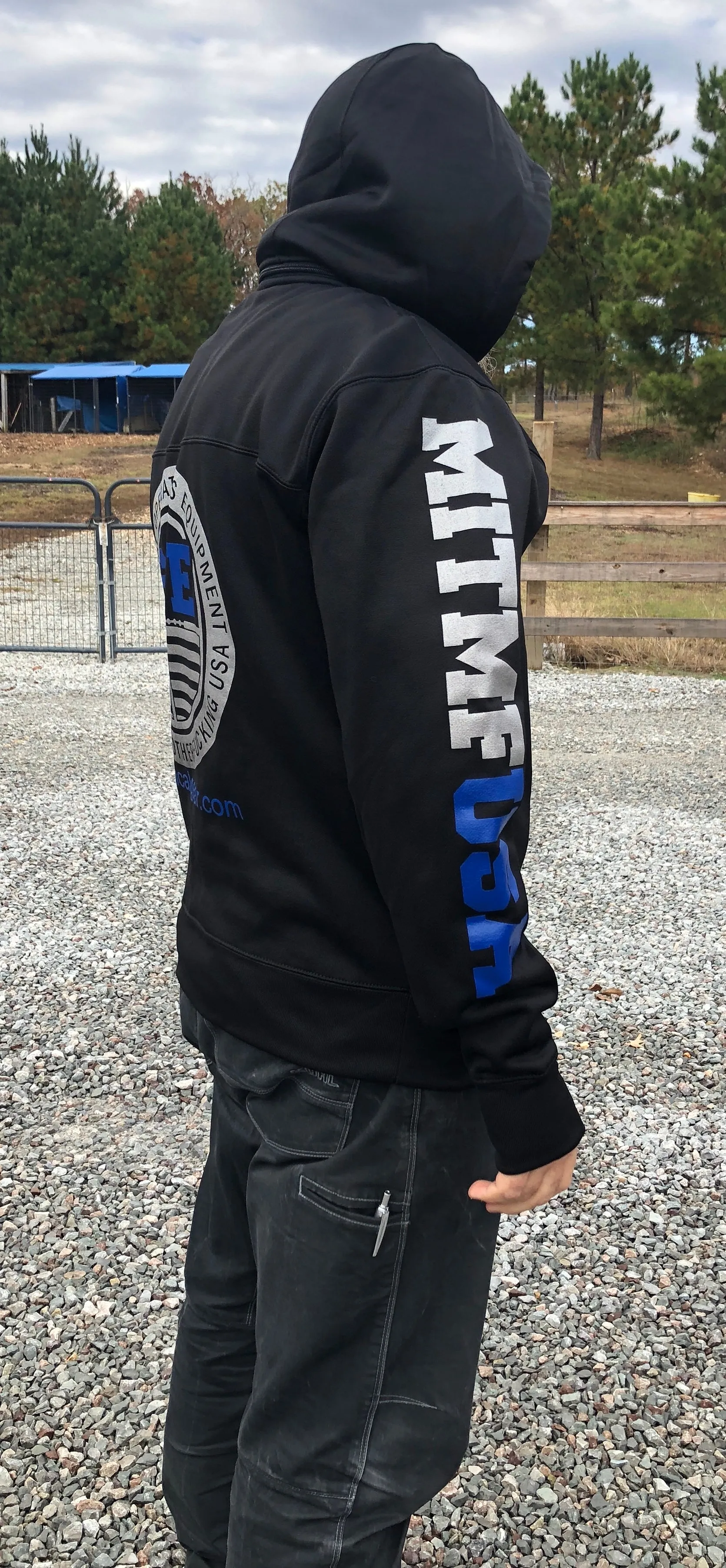 Expeditionary Round logo ZIP UP Hoodie