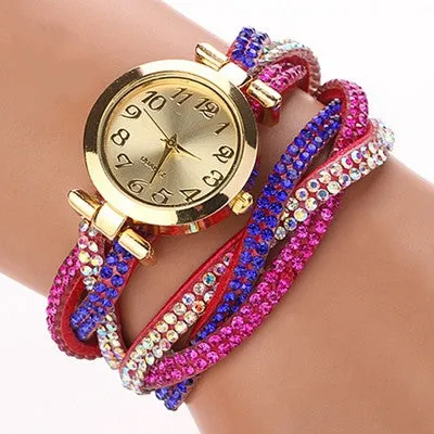 Fashion Luxury Bracelet Quartz Women Casual Watch Women Wristwatches Dress Classic Clock Watches