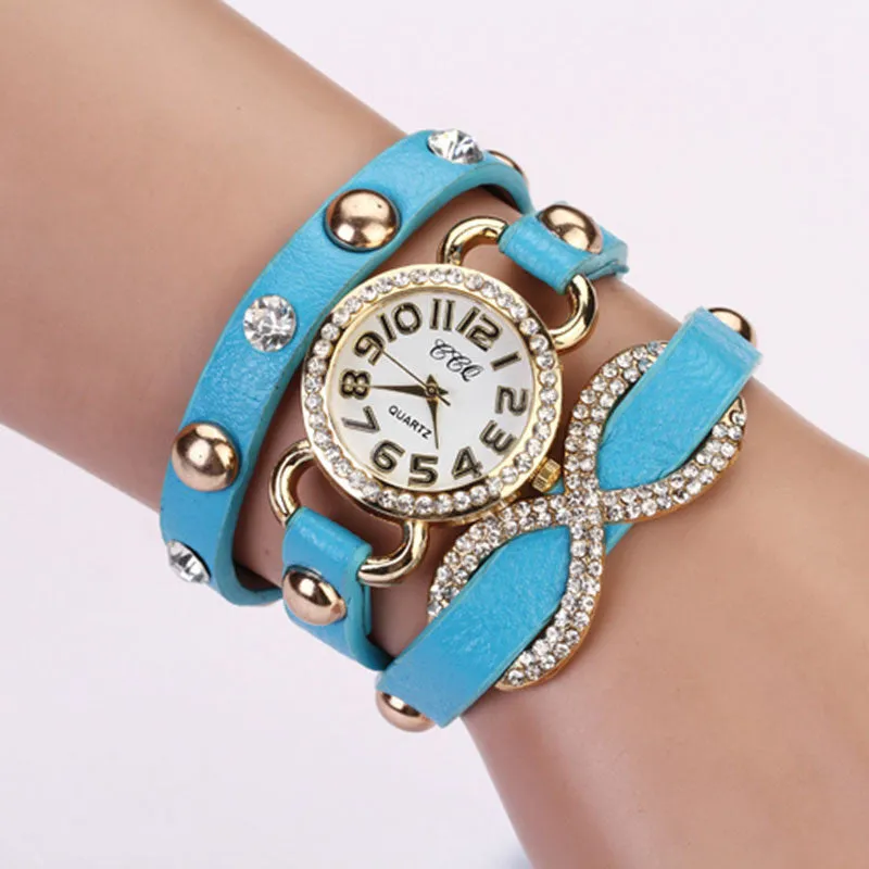 Fashion New Arrive Watches Women Luxury Brand Leather Bracelet Wristwatch Women Dress Sport Wristwatches Business Watch