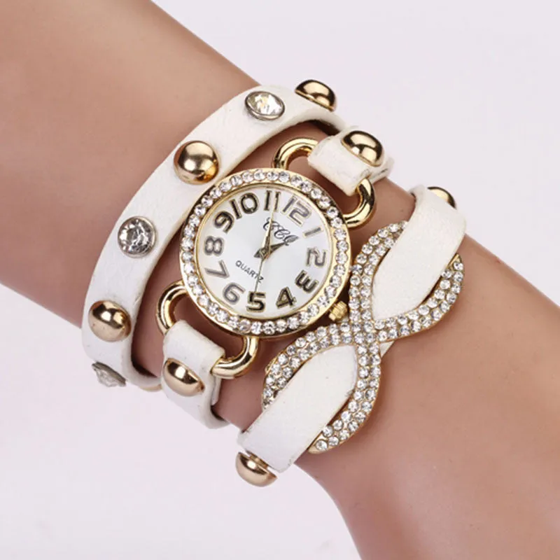 Fashion New Arrive Watches Women Luxury Brand Leather Bracelet Wristwatch Women Dress Sport Wristwatches Business Watch