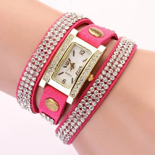 Fashion New Luxury Leather Casual Gold Wristwatch Watch Women Dress Watches Wrist Watches Quartz