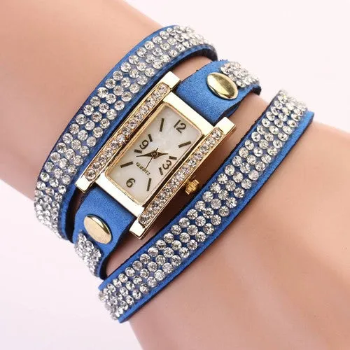 Fashion New Luxury Leather Casual Gold Wristwatch Watch Women Dress Watches Wrist Watches Quartz