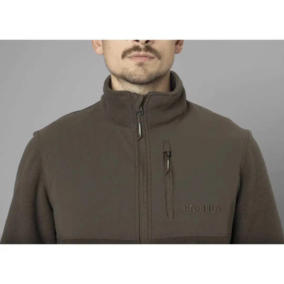 Fjell Fleece Jacket - Shadow Brown by Harkila