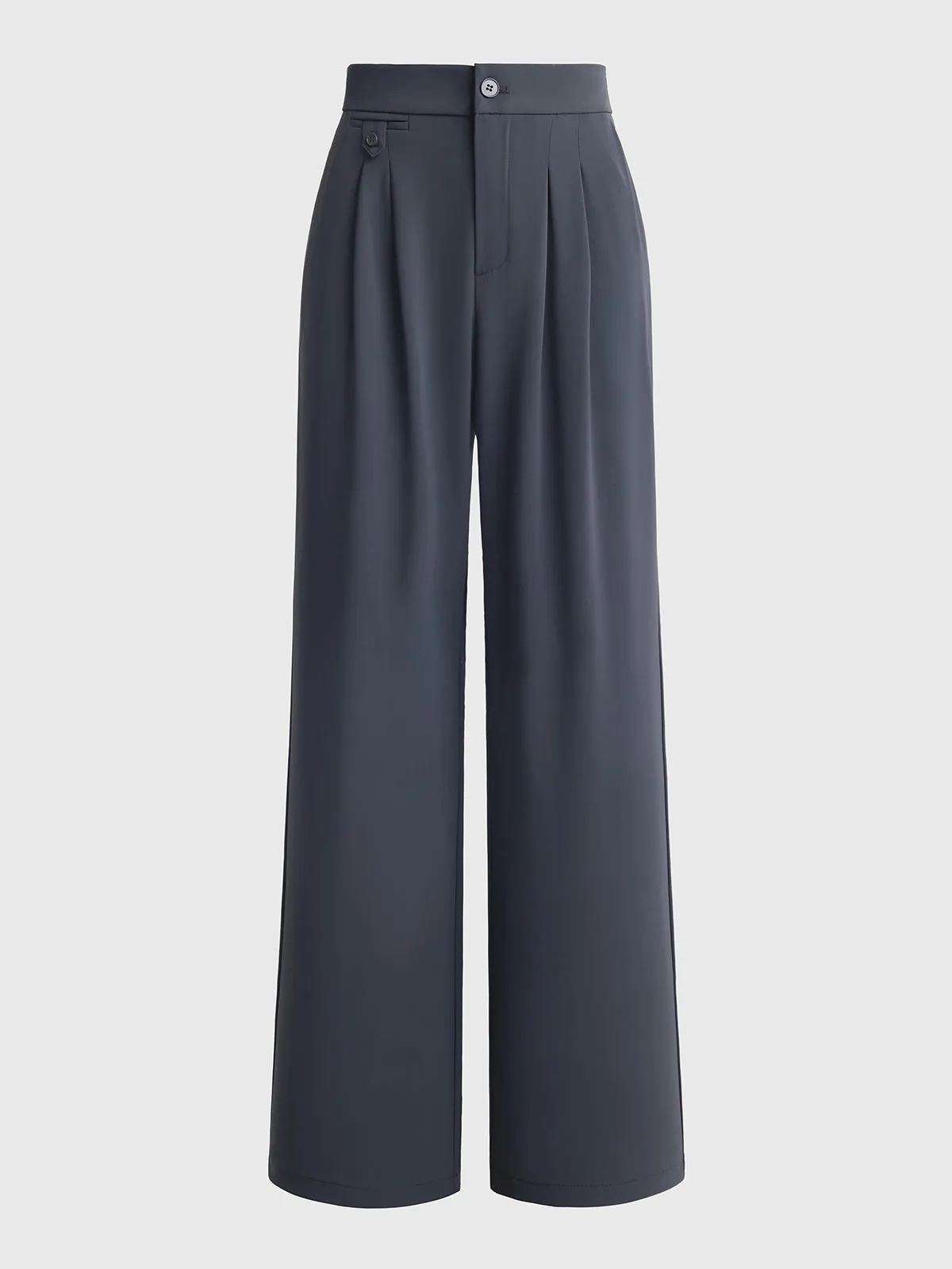 Flowy High-Waisted Palazzo Wide-Leg Pants