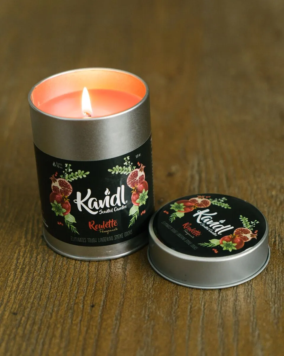 Get Rid of The Smoke Odors With Afghan Hemp KANDL Candles