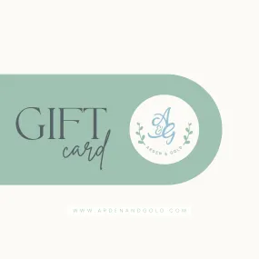 Gift Card | E-Gift Card